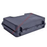 Кейс для пистолета, пластик, размер 24х13x4,5 см., цвет черный