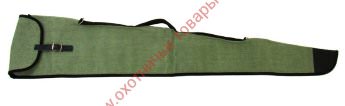 Чехол для ружей МР-153, МР-155, Бекас-12М, брезентовый, длина 130 см, цвет зеленый, ВоенОхот