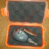Коробочка влагонепроницаемая (Dry Box) для хранения мелких предметов в дождливую погоду, оранжевая, 13 х 8 х 4 см