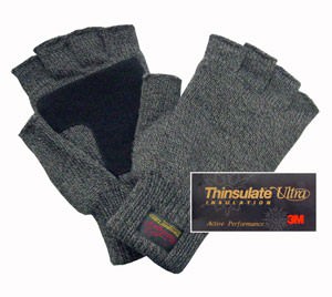 Перчатки с утеплителем Thinsulate, цвет темно-серый