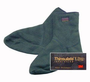 Носки с утеплителем Thinsulate Ultra, размер M, цвет зеленый
